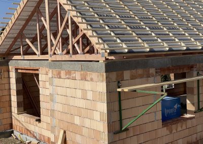 Szeglemezes tetőszerkezet beépítés